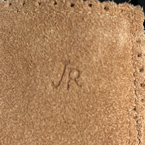 Jack Rogers Bailee suede booties ankle boots zip up closing Sz 8.5 - Picture 12 of 12